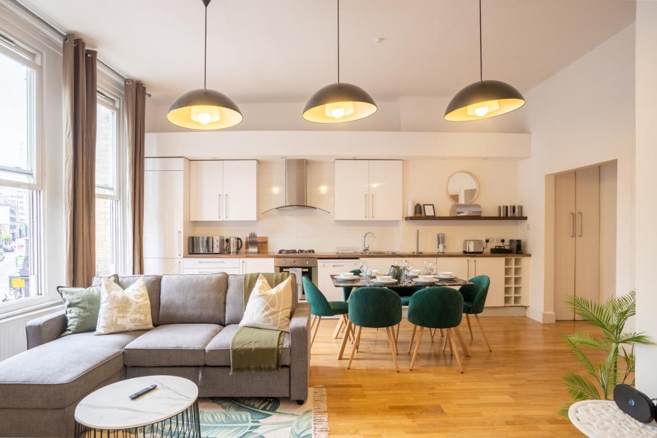 Perfect For Business & Corporate Stays - Three Bed With City View Shoreditch London Exterior photo